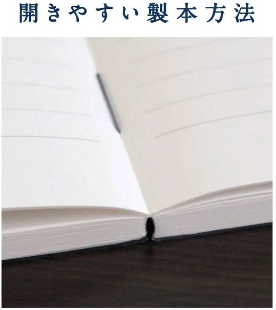 Apica A.Silky 865 Premium Notebook - A4 Lined - Navy Blue - Image 7