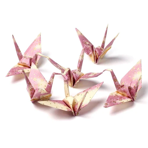 Origami Paper - Great Quality Crane Kit - Hand Dyed Yuzen - Image 7