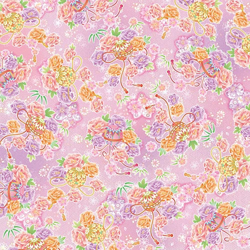 Origami Paper Toyo - Hina Doll Washi Chiyogami - Hinamatsuri - 15cm - 24 Sheets - Image 3