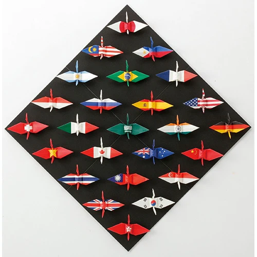 Origami Paper Toyo - Flag Design - 100 Sheets - Image 2