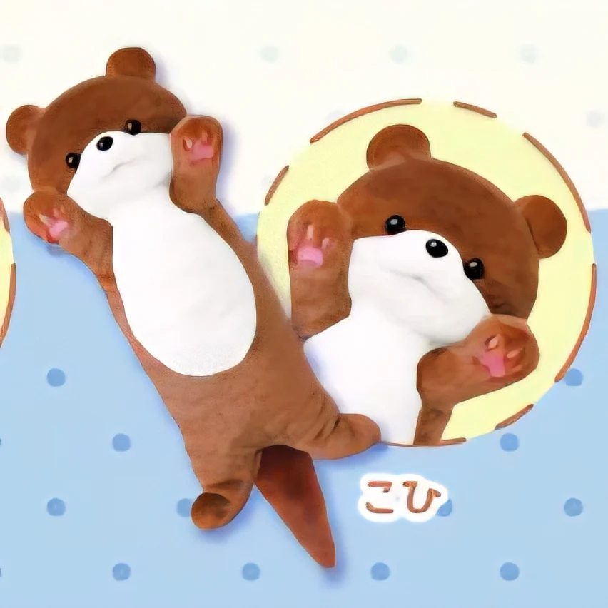 Nigitte! Squeaky Otter Plush Toy 27 cm - Image 5