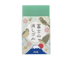 PLUS Air-In Mt. Fuji Eraser - Limited Edition - Green Spring - Image 6