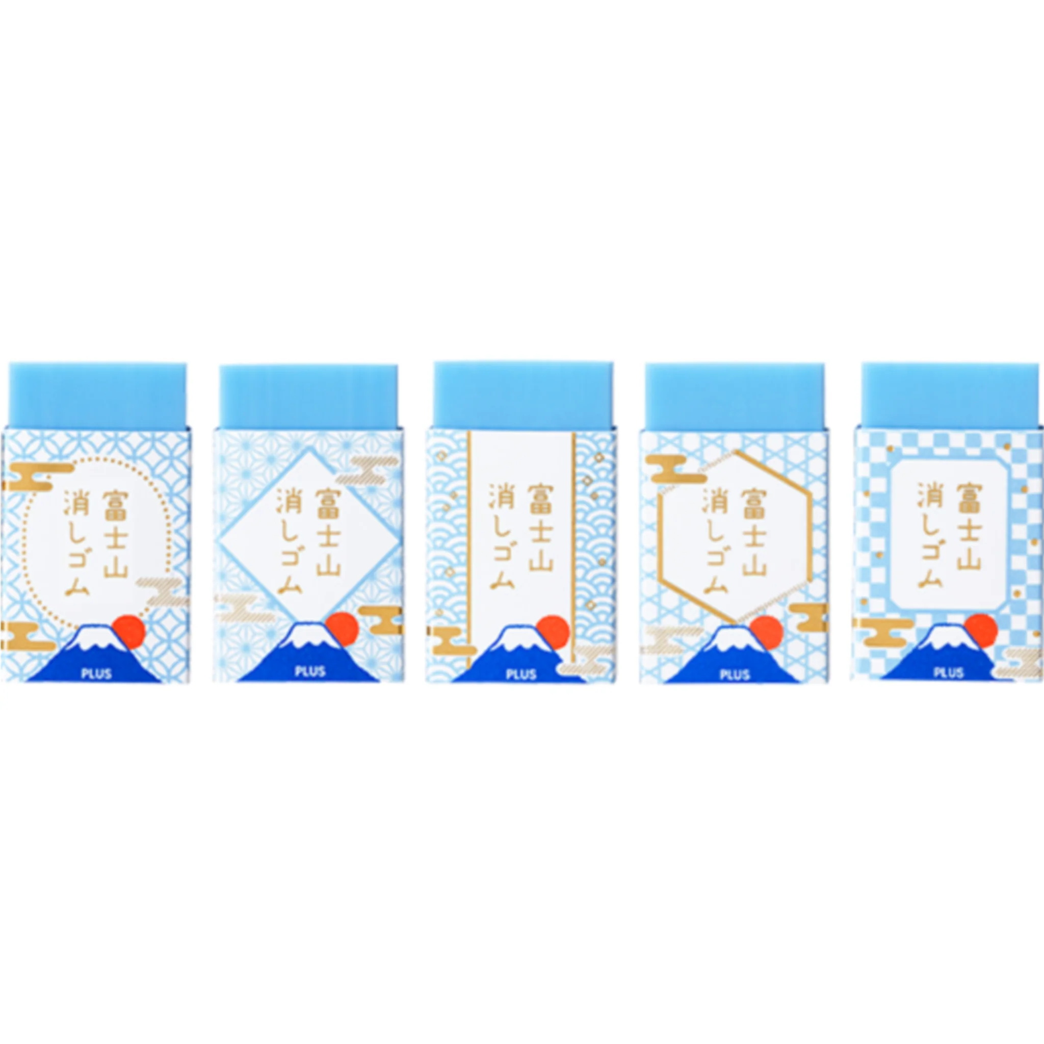 RESTOCK JUNE! PLUS Air-In Mt. Fuji Eraser - Standard Blue - Image 9