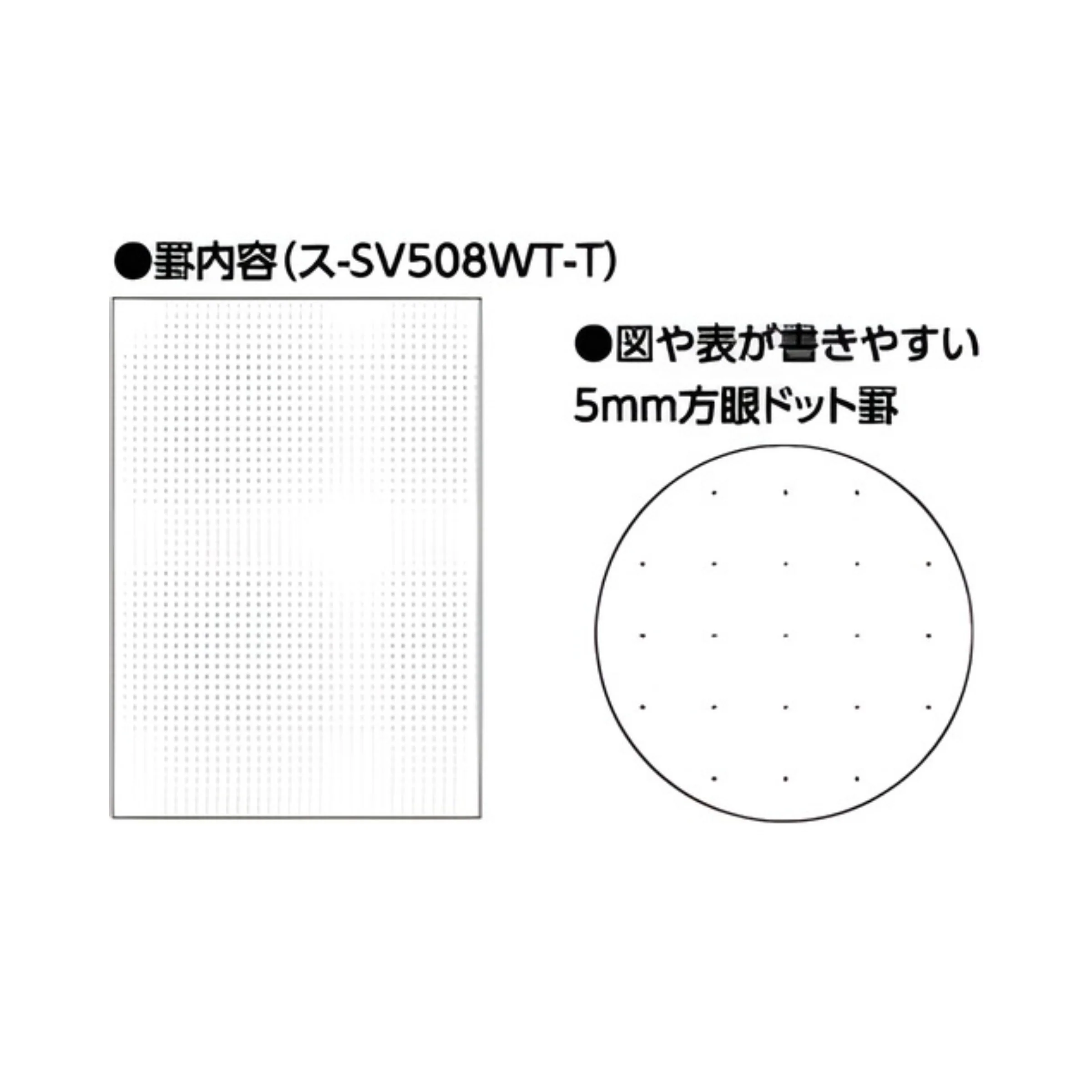 RESTOCK! KOKUYO Soft Ring Clear Notebook - A5 5mm Dot Ruled - 80 Pages - Image 4