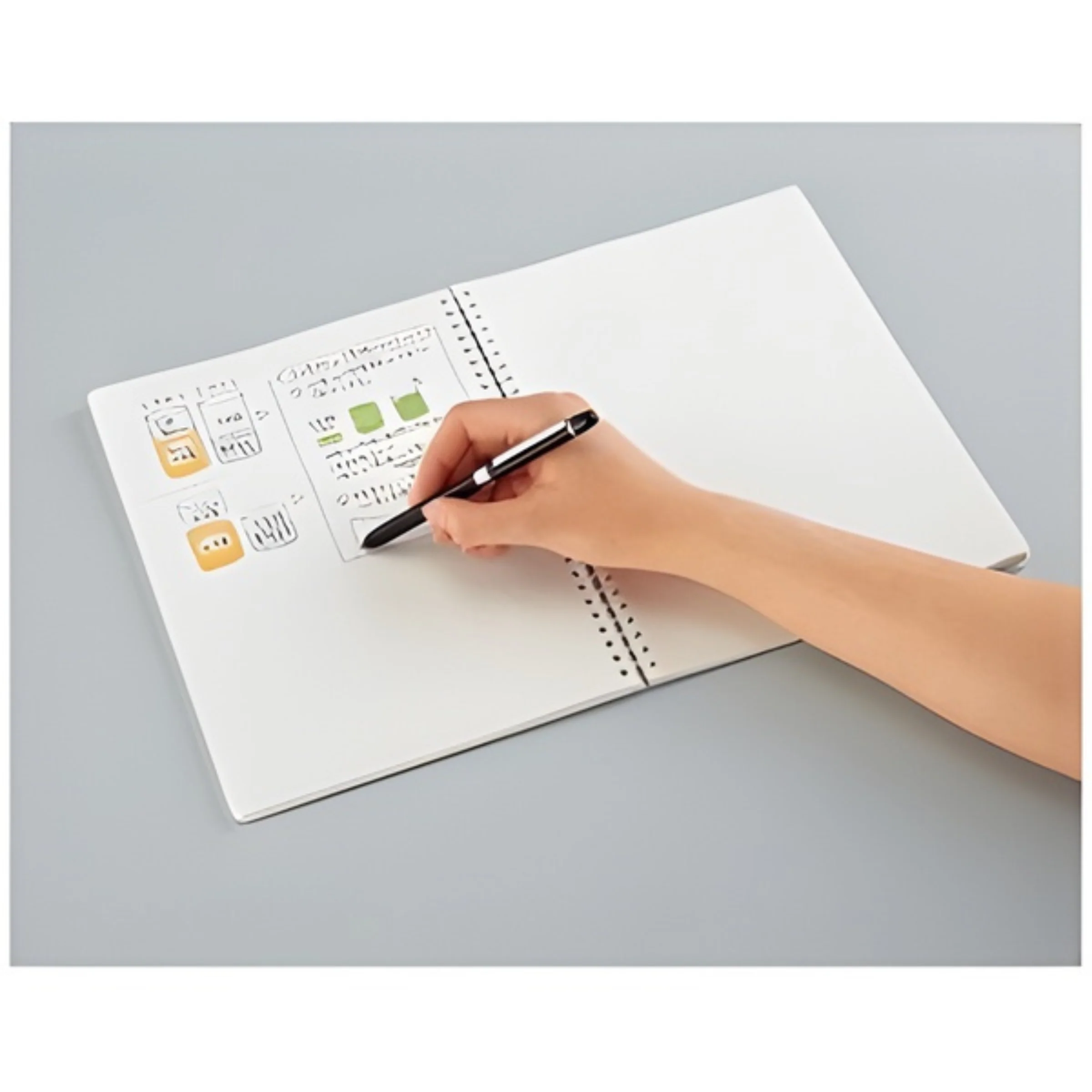 RESTOCK! KOKUYO Soft Ring Clear Notebook - B5 6mm Ruled - 80 Pages - Image 4