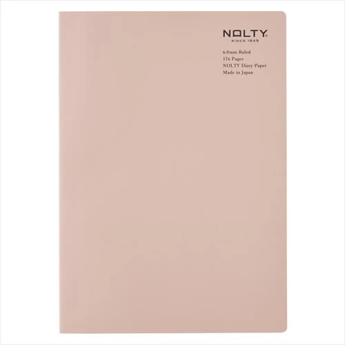 RESTOCK! NOLTY x Limex A5 Notebook - Sand Pink - Image 2