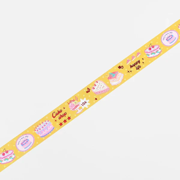 PRE-ORDER MAY! BGM Washi Tape - Cake Shop Sweet Treats - Image 3