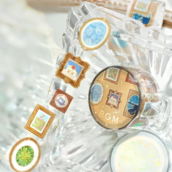 PRE-ORDER MAY! BGM Clear PET Tape - Life Series - Decorative Painting - Image 3