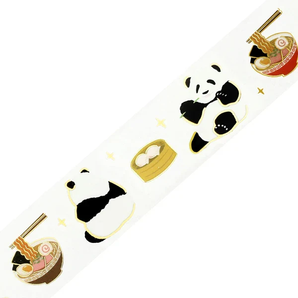 PRE-ORDER MAY! BGM Clear PET Tape - Life Series - Chinese Panda - Image 2