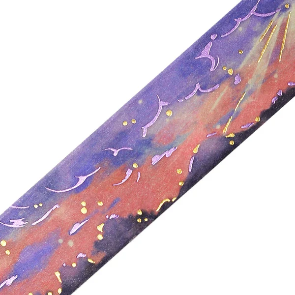 PRE-ORDER MAY! BGM Washi Tape - Sky Illustration - Evening Dusk - Image 2