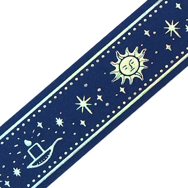 PRE-ORDER MAY! BGM Washi Tape - Star Magic Book - Blue - Image 2