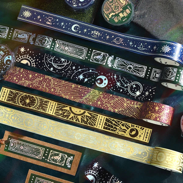 PRE-ORDER MAY! BGM Washi Tape - Star Magic Book - Light - Image 5