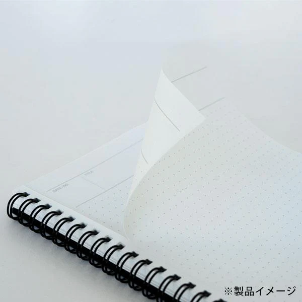 PRE-ORDER MAY! Mnemosyne × Kleid Black - B5 Notebook 104 - Dot Grids 5mm - Image 5