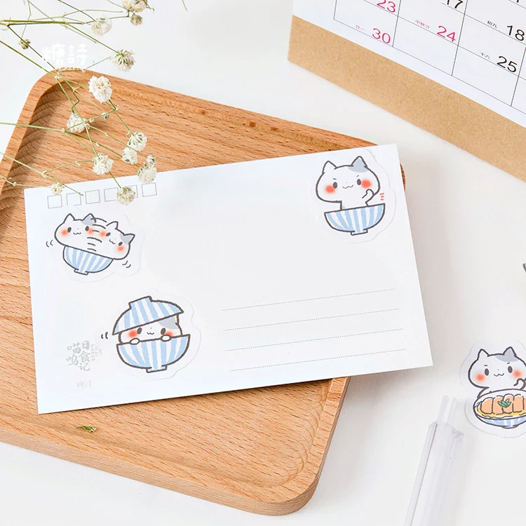 Sticker Box - Ramen Bowl of Cats - 45 Stickers - Image 5