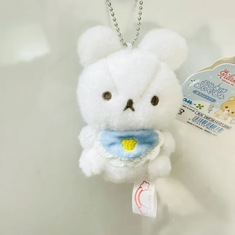 Rilakkuma Usausababy Bunny Plush Keychain - Image 5