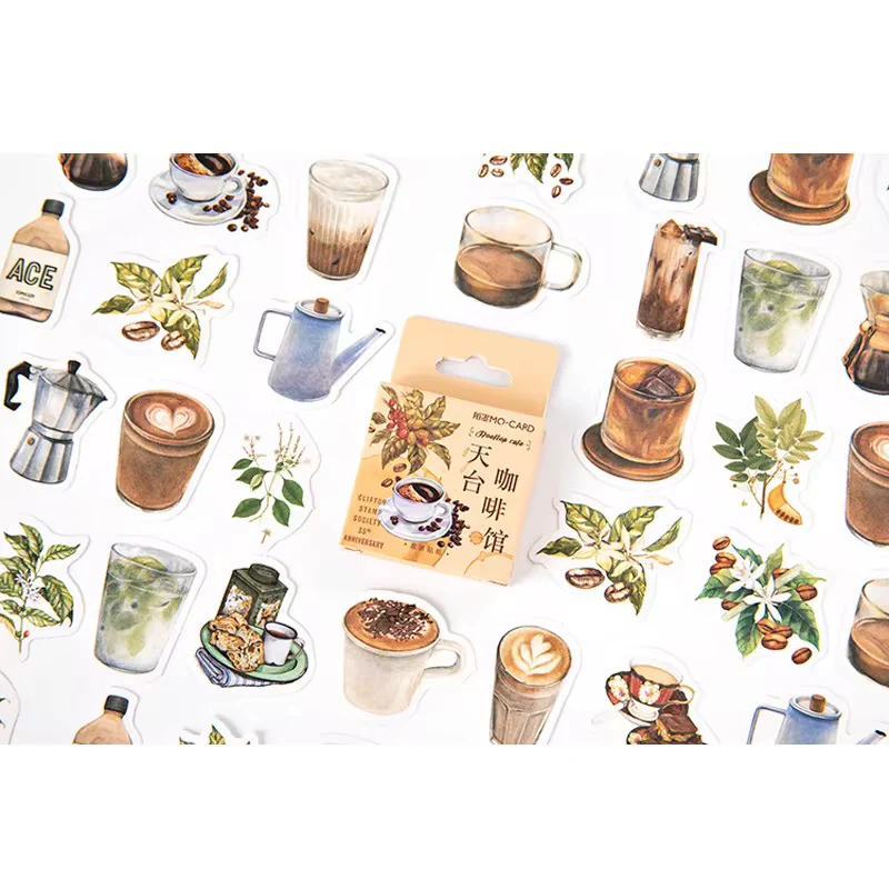 Sticker Box - Rooftop Cafe - 45 Stickers - Image 5