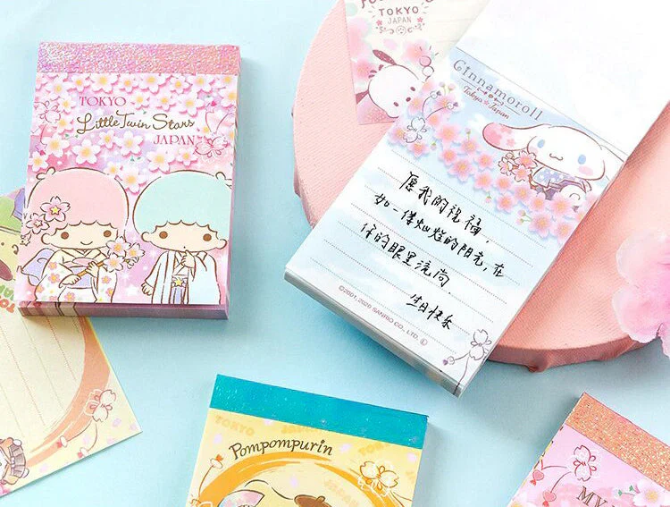 Sanrio Characters Memo Pad - Sakura Hana Series - Image 5
