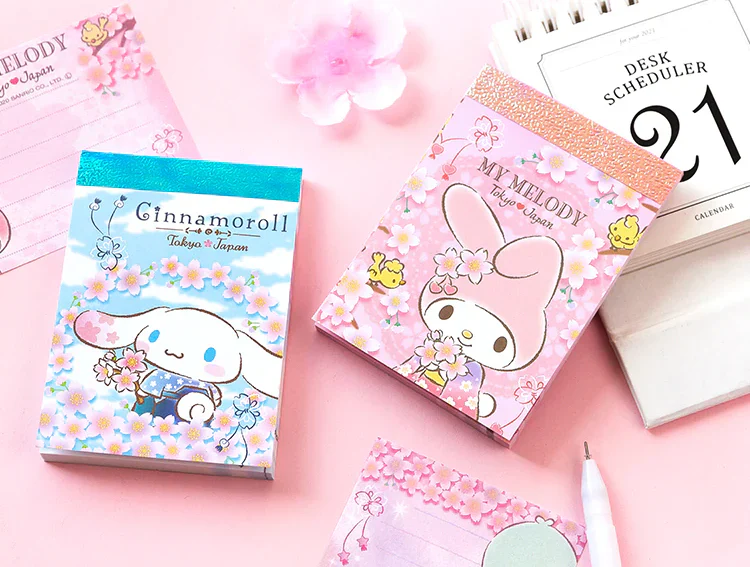 Sanrio Characters Memo Pad - Sakura Hana Series - Image 7