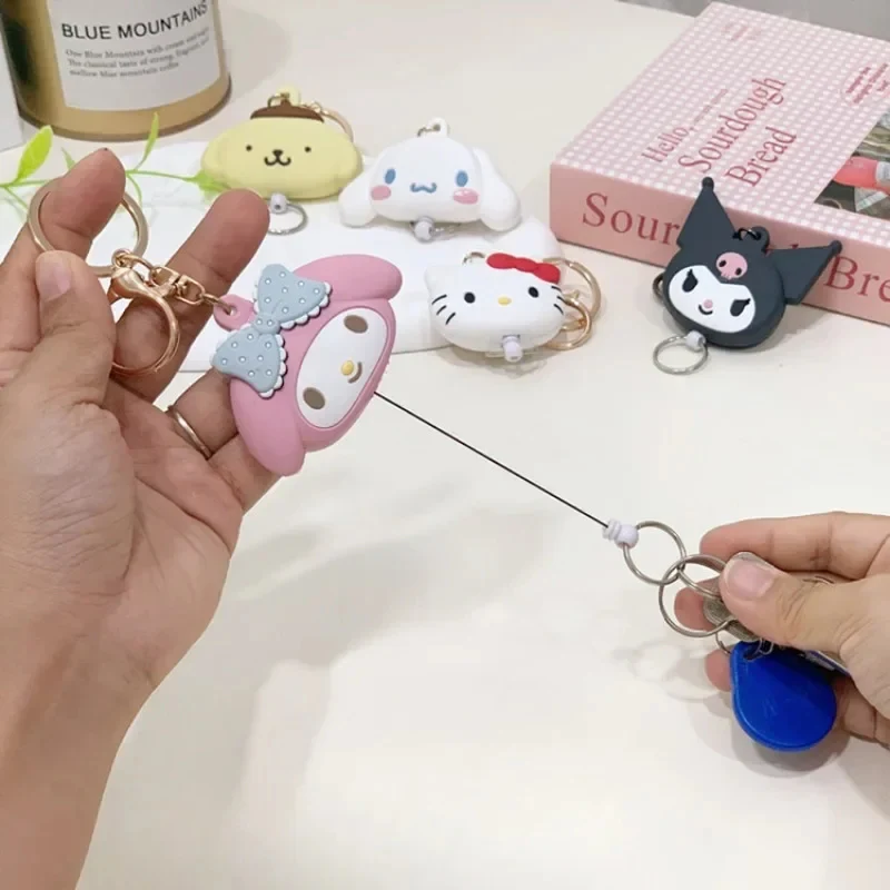 Sanrio Characters - Retractable Buckle Keychains Keys Holder - Image 3