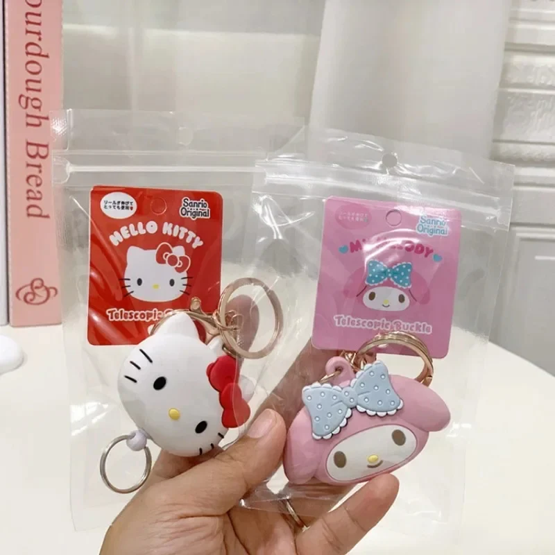Sanrio Characters - Retractable Buckle Keychains Keys Holder - Image 4