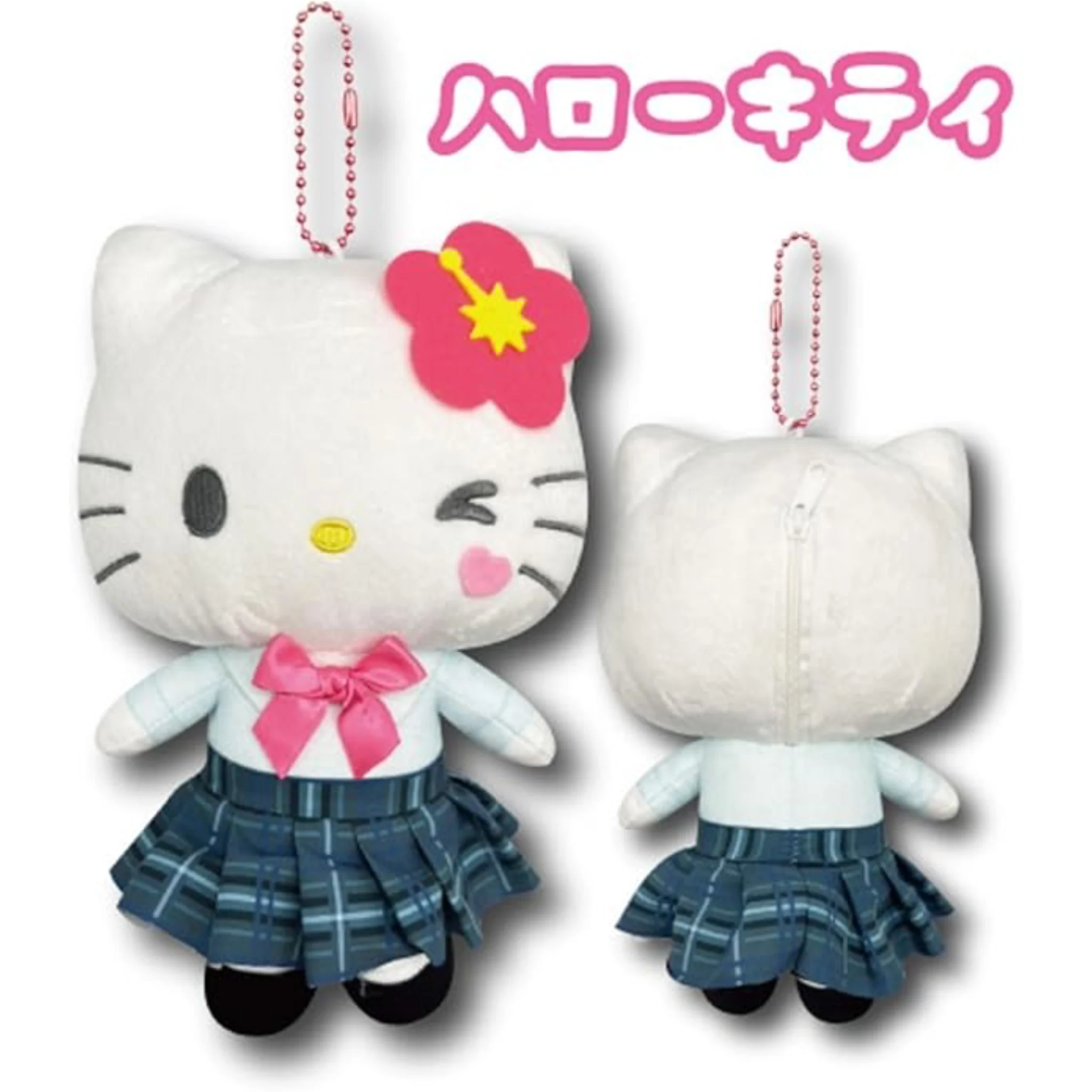 Sanrio Characters - Gyaru Gal Series - Big Pouch Plush Keychain - Image 4
