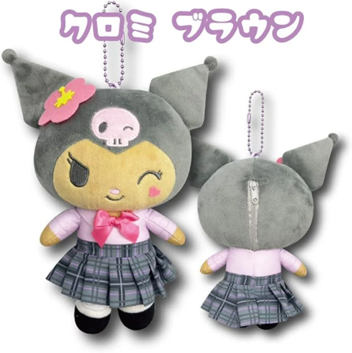 Sanrio Characters - Gyaru Gal Series - Big Pouch Plush Keychain - Image 8