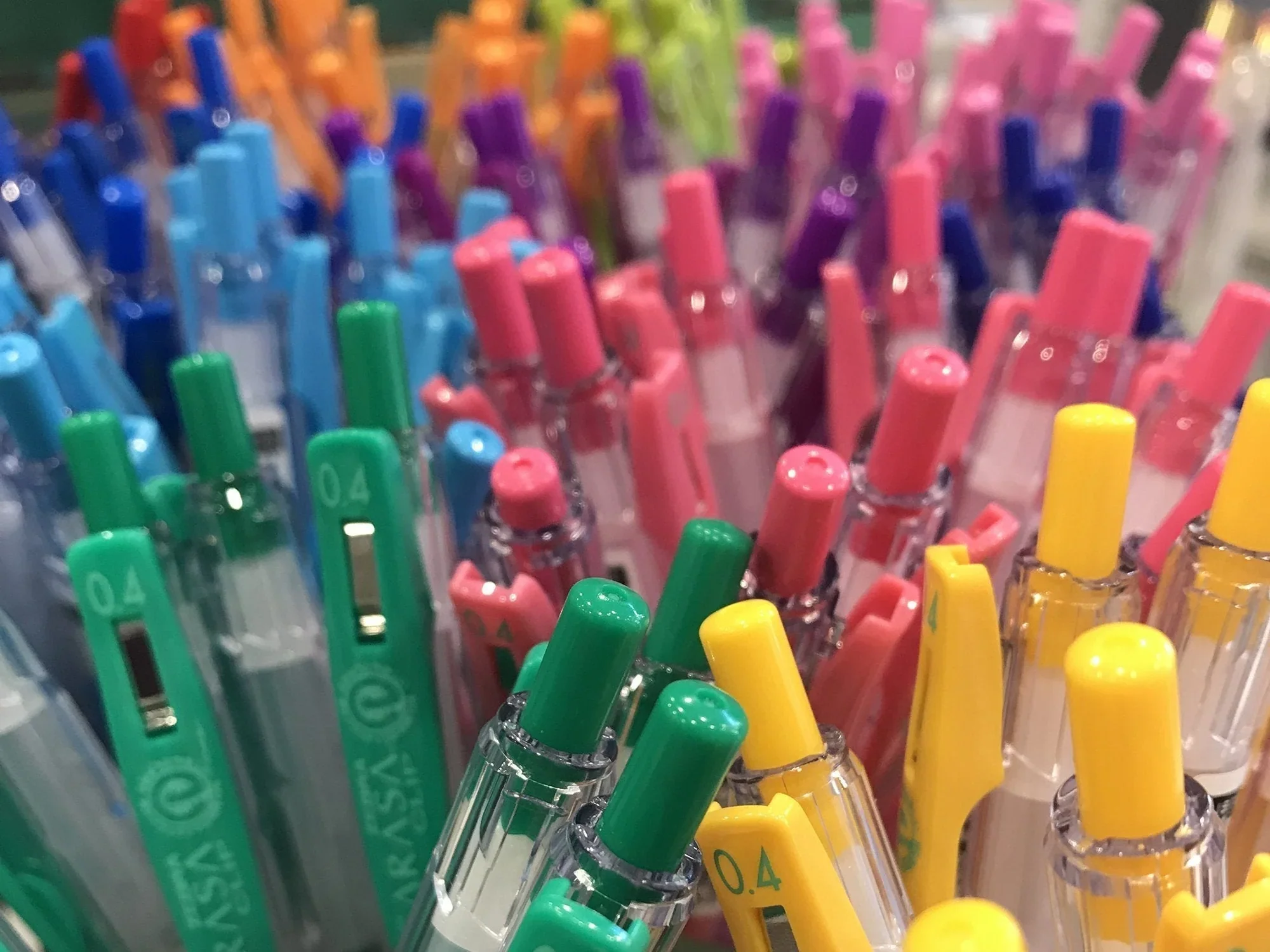 Zebra Sarasa Clip Gel Pen Set - 0.4mm - 10 Color Set N - Image 11