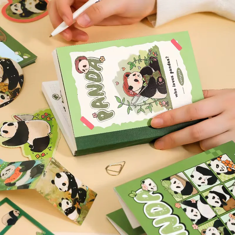 Lovely Pandas Scrapbook - Stationery Gift Box Set - Image 3
