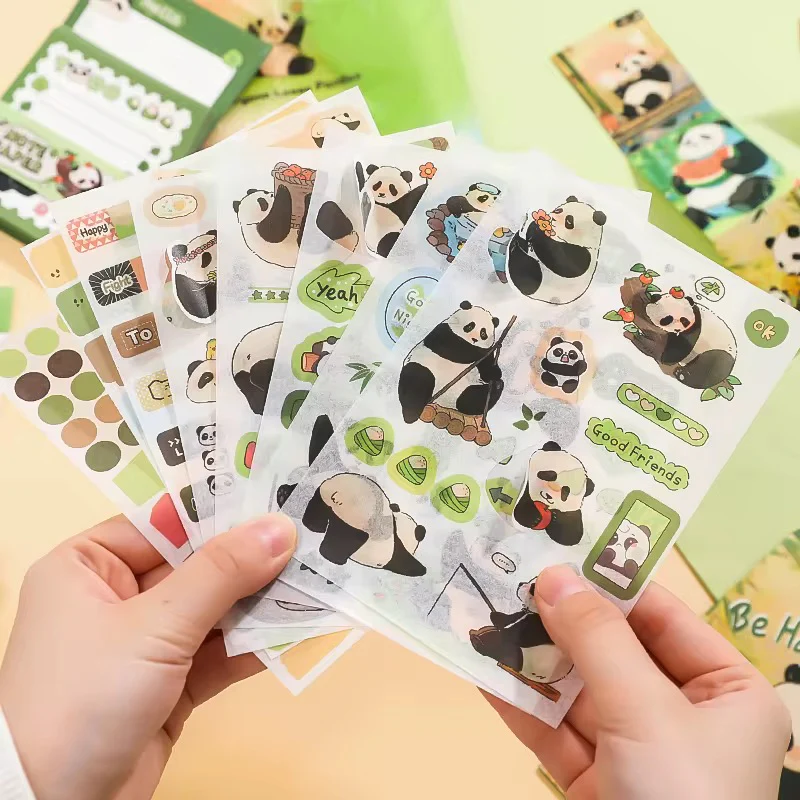 Lovely Pandas Scrapbook - Stationery Gift Box Set - Image 5