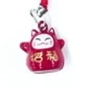 RESTOCK! Good Luck Bell Charm Maneki Neko Small - Image 3