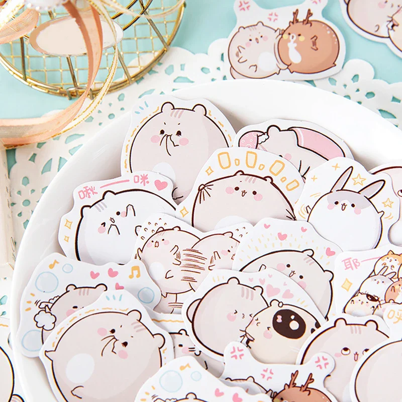 Sticker Box - Hamster Friends - 46 Stickers - Image 3