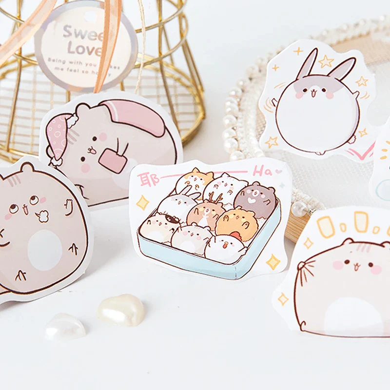 Sticker Box - Hamster Friends - 46 Stickers - Image 4