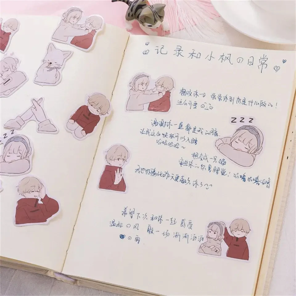 Sticker Box - Love Diary - 45 Stickers - Image 4