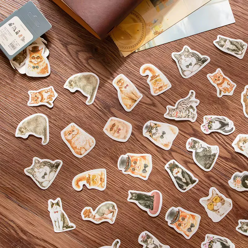 Sticker Box - Hello Kitty Cats - 46 Stickers - Image 2