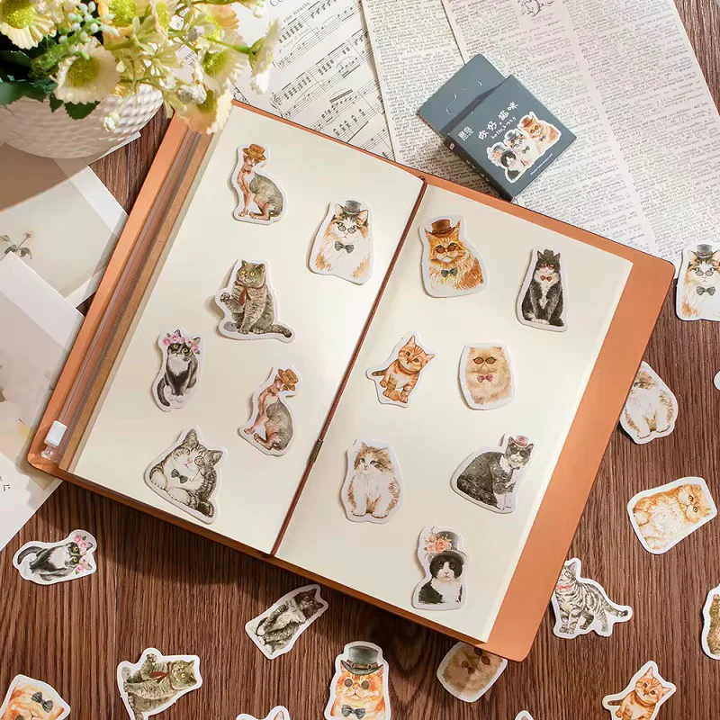 Sticker Box - Hello Kitty Cats - 46 Stickers - Image 3
