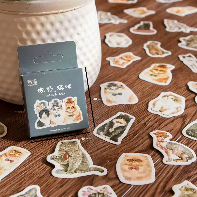 Sticker Box - Hello Kitty Cats - 46 Stickers - Image 6