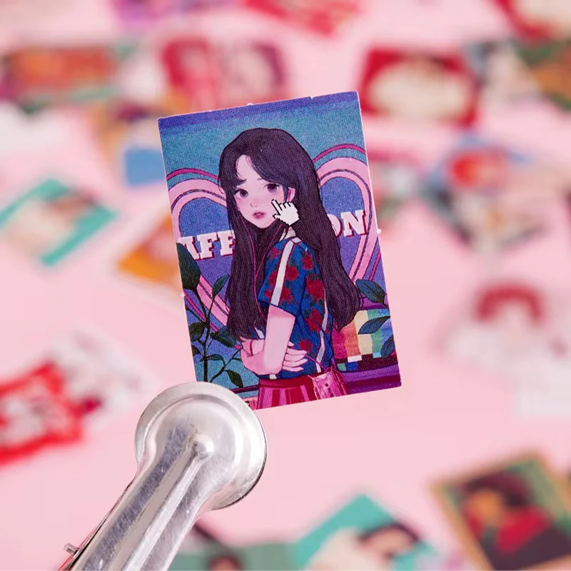 Sticker Box - Lovely & Cute Magazine Girls - 46 Stickers - Image 5