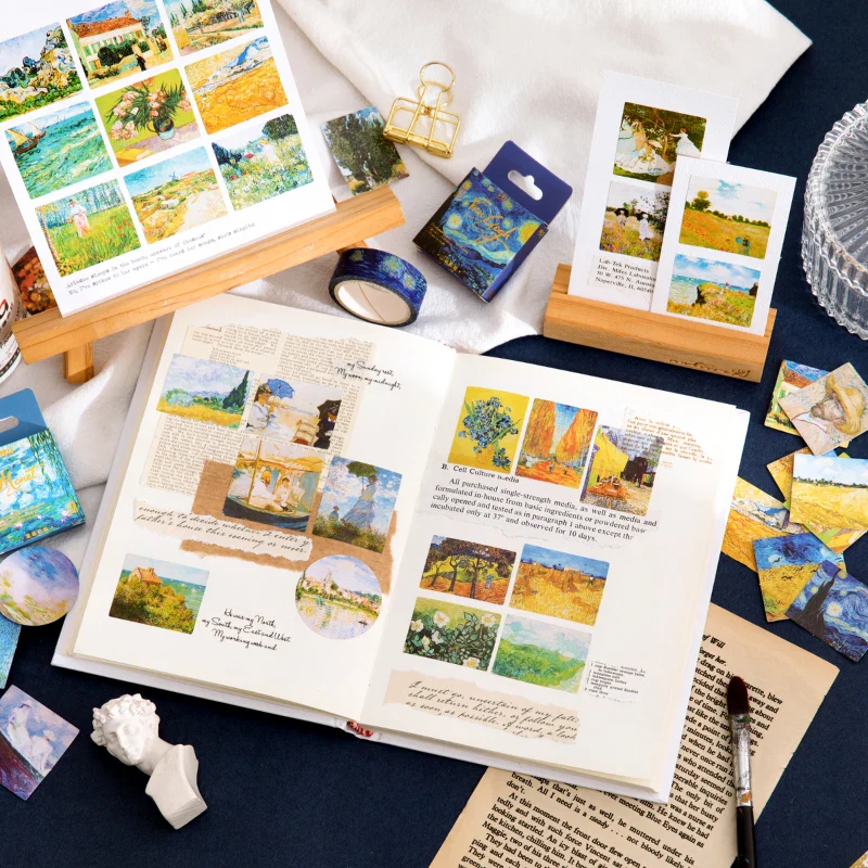 Sticker Box - Monet Impressionist Series - 45 Stickers - Image 2
