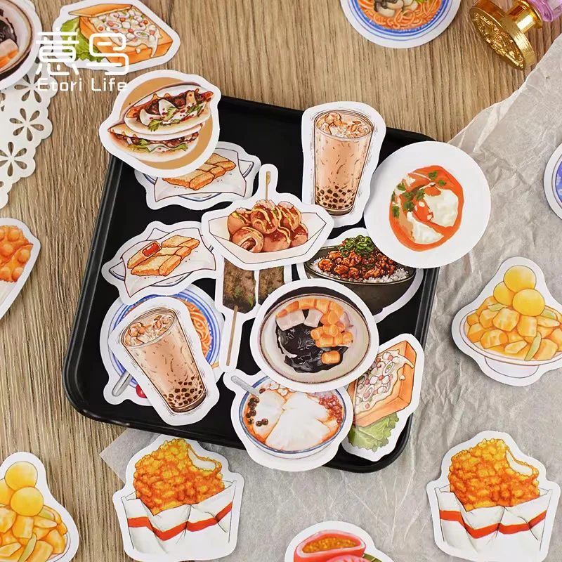 Sticker Box - Taiwan Night Market Bites - 46 Stickers - Image 2