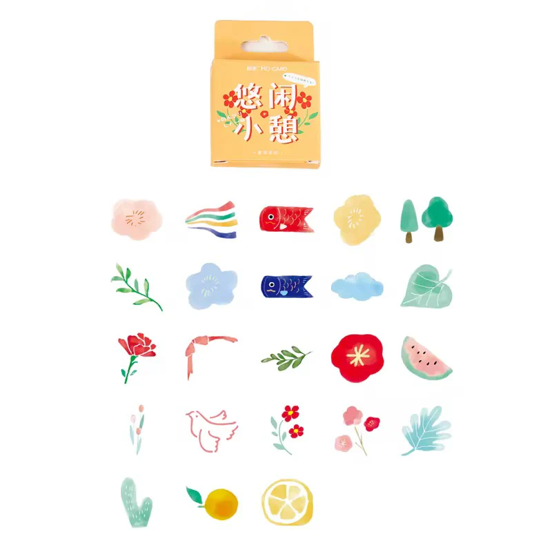 Sticker Box - Yuzu Garden - 46 Stickers - Image 7