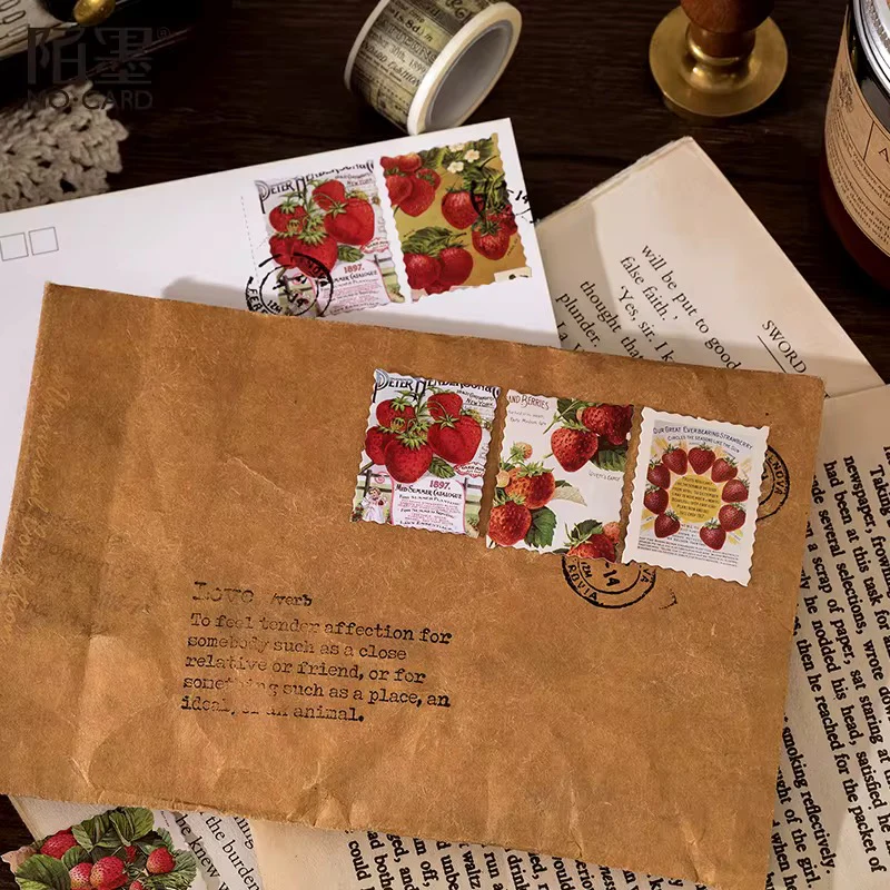 Sticker Box - Vintage Strawberry - 45 Stickers - Image 5