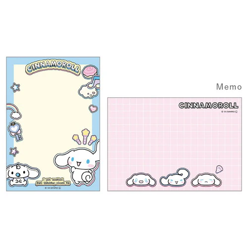 Sanrio Cinnamoroll - Mini Memo Pad - Image 2