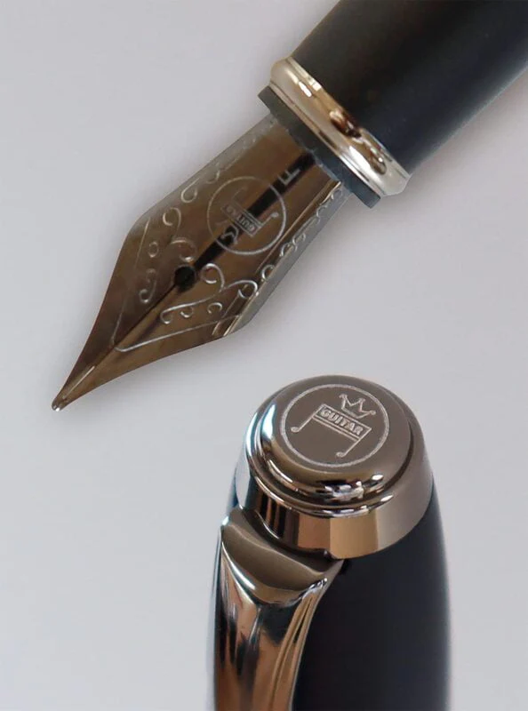 Teranishi Guitar Fountain Pen - Black - Image 3