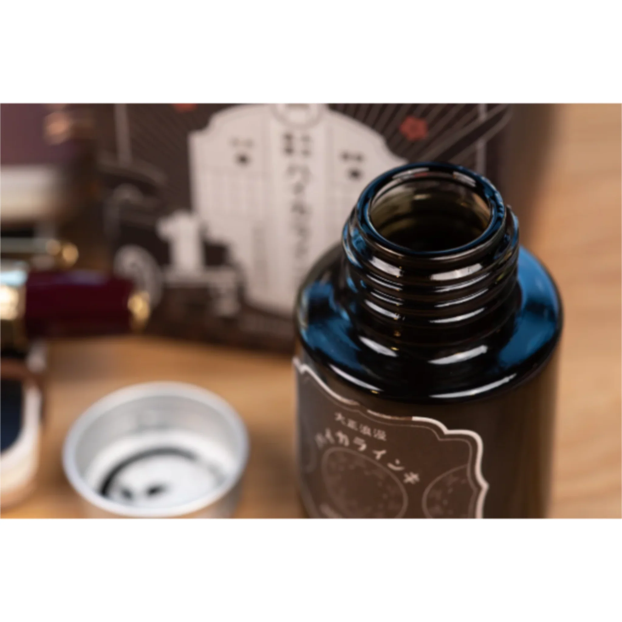 Teranishi Guitar Fountain Pen Ink - Antique Black 40ml - Image 6