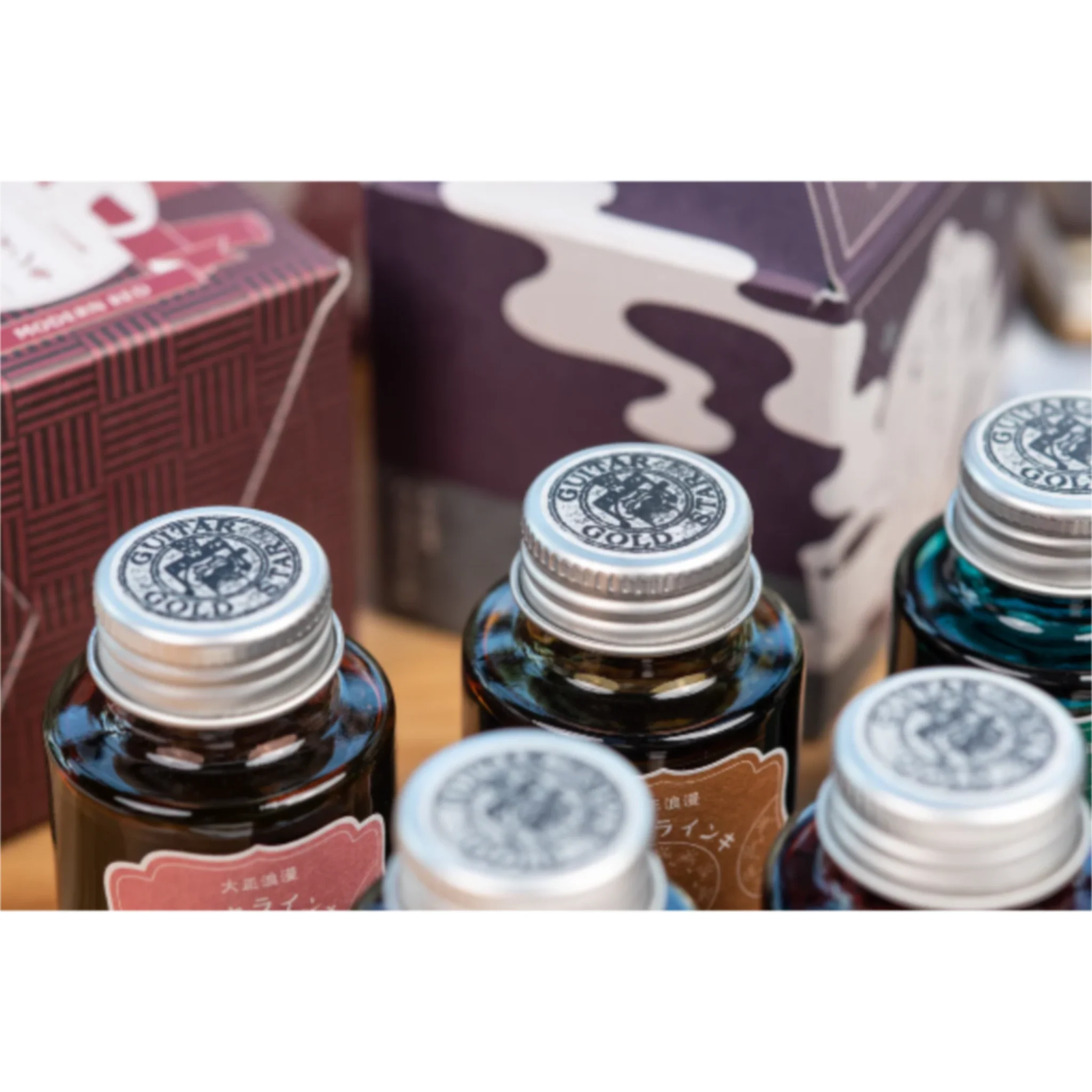 Teranishi Guitar Fountain Pen Ink - Antique Black 40ml - Image 8