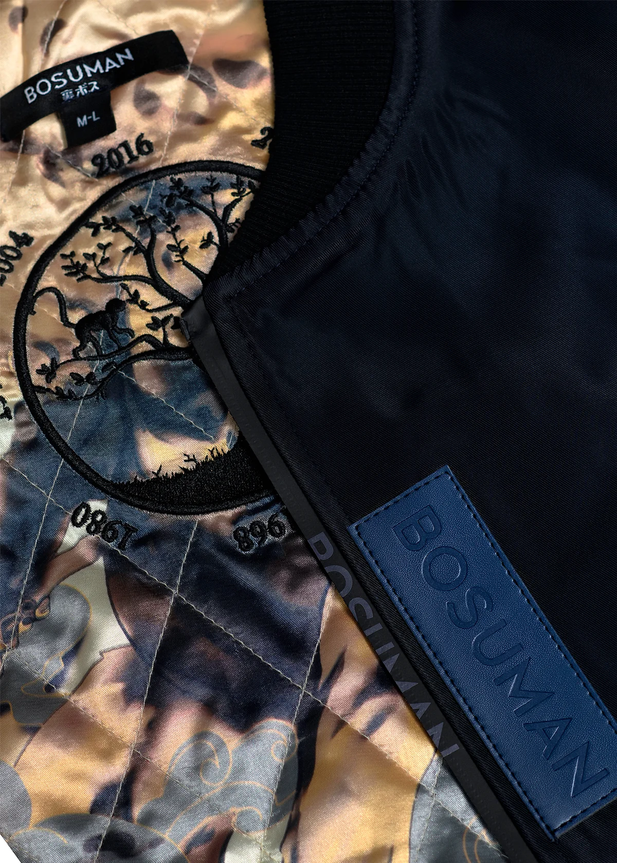 BOSUMAN - THE MONKEY ZODIAC BOMBER JACKET - Image 9