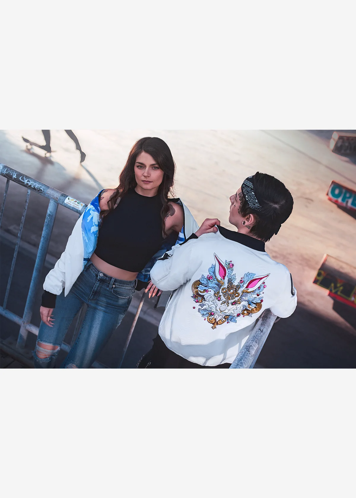 BOSUMAN - THE RABBIT ZODIAC BOMBER JACKET - Image 8