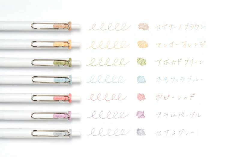 RESTOCK! Uni-ball One Gel Pen - 0.5mm - Fika - Poppy Red - Image 3