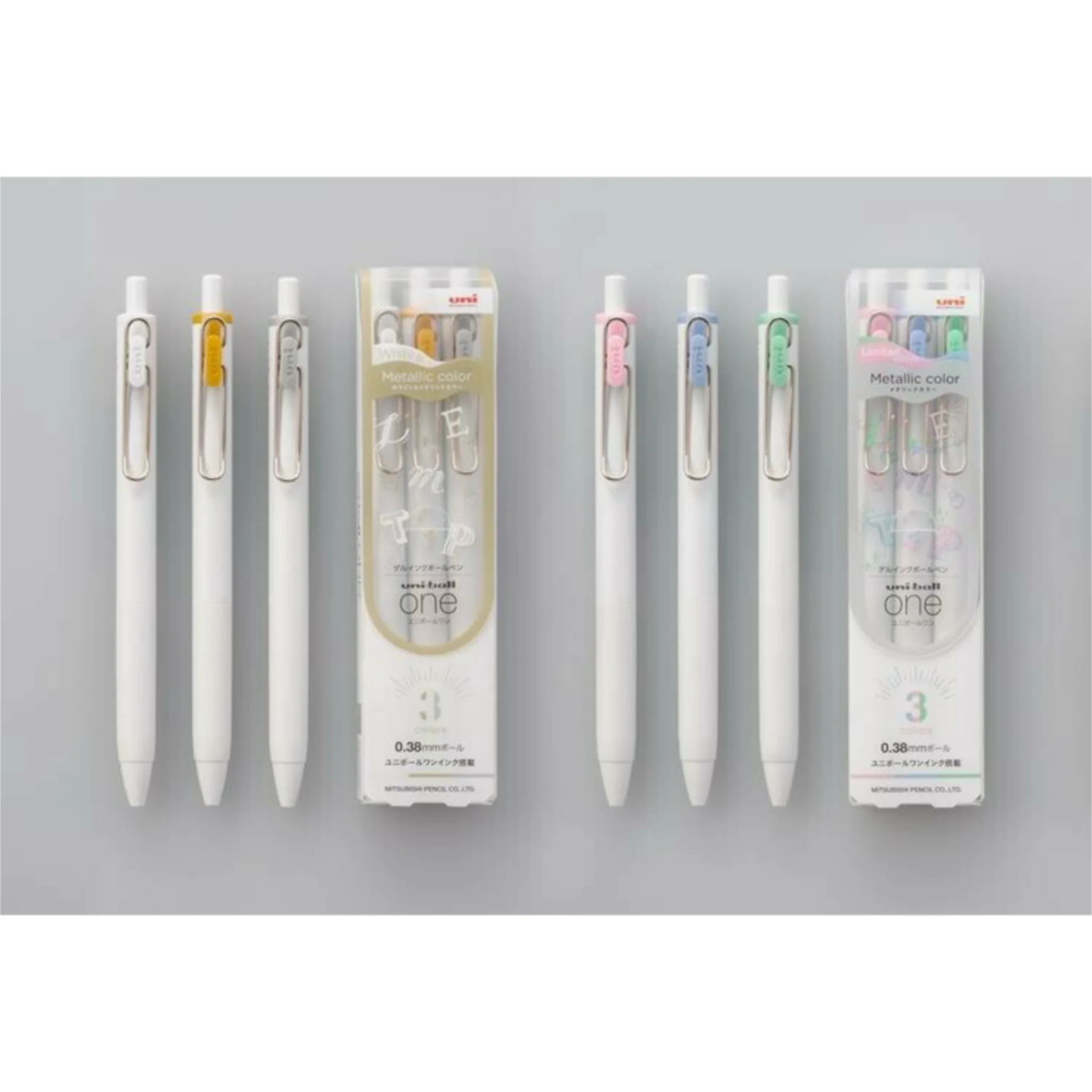 Uni-Ball One Gel Pen - 0.38mm - Metallic Series - Image 8