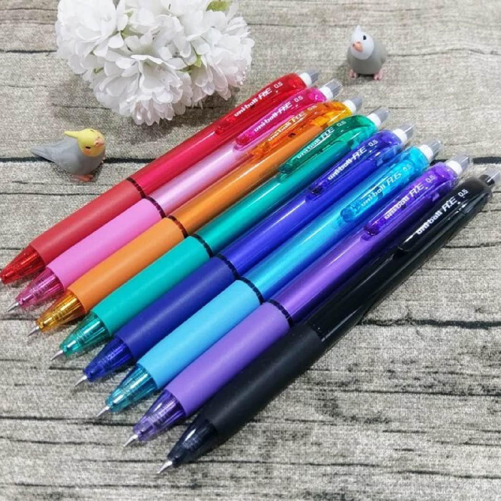 Uni-ball R:E - Erasable Gel Pen - 0.5mm - Rose Red - Image 4